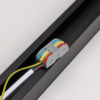 Lámpara de techo LED ALLDAY BASIC LED/40W/230V 2700/4000/6000K, negra