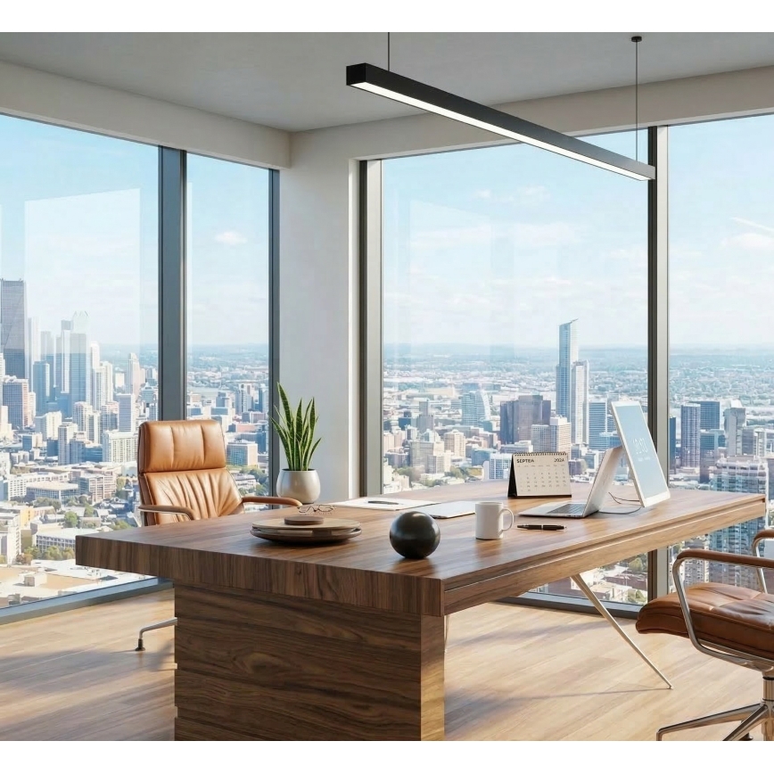 Lámpara de techo LED ALLDAY BASIC LED/40W/230V 2700/4000/6000K, negra