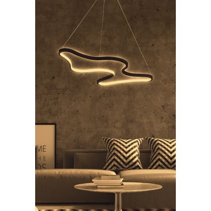 Lámpara de techo LED ARTISAN LED/36W/230V 4000K Negra