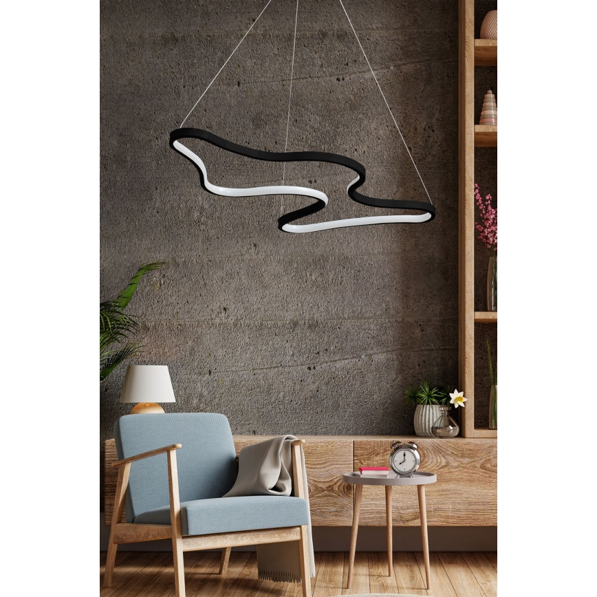 Lámpara de techo LED ARTISAN LED/36W/230V 4000K Negra