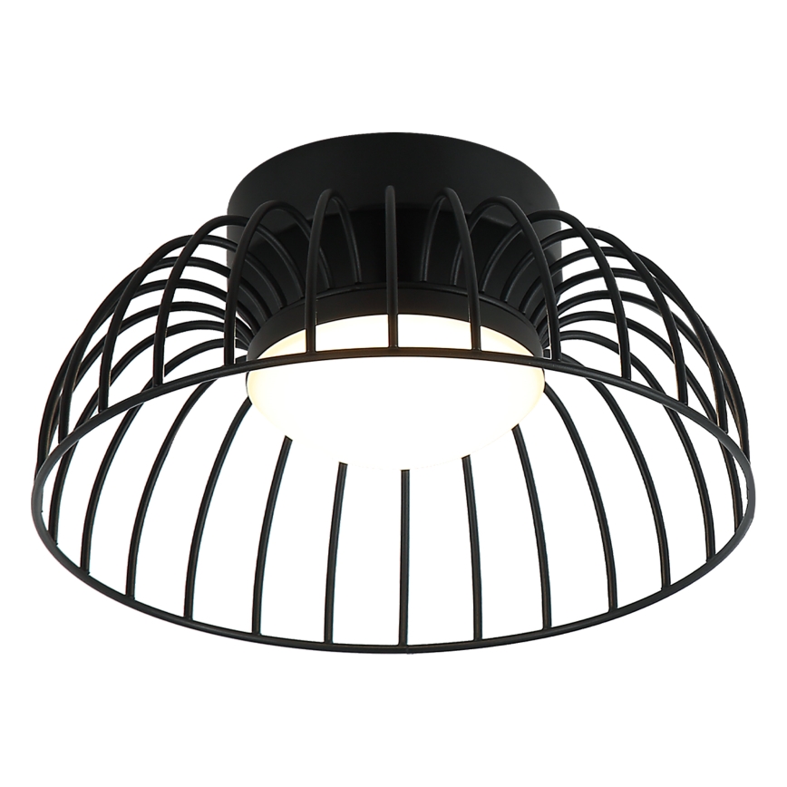 Lámpara de techo LED BETSY LED/12W/230V diá. 25 cm negra