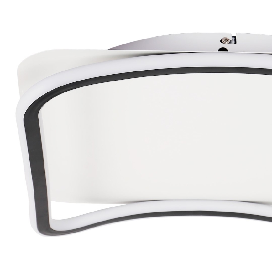 Lámpara de techo LED CALI LED/30W/230V 40x40 cm negra