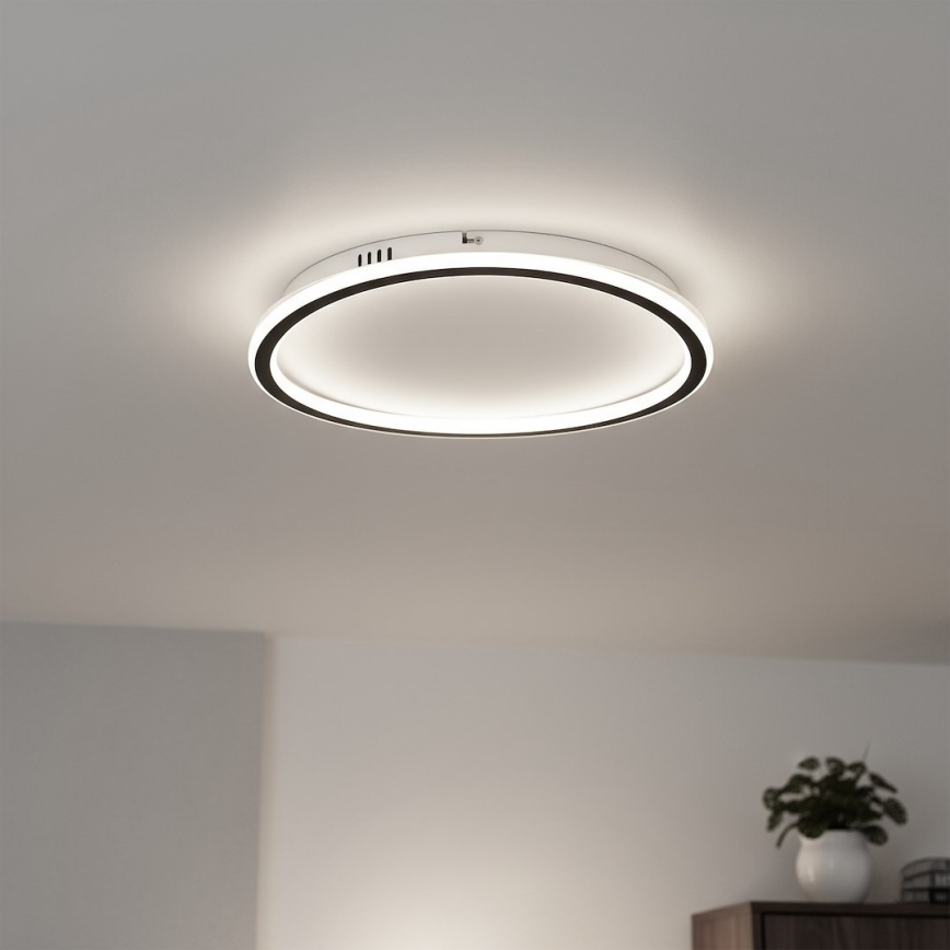 Lámpara de techo LED CALI LED/30W/230V, diámetro 40 cm, negra