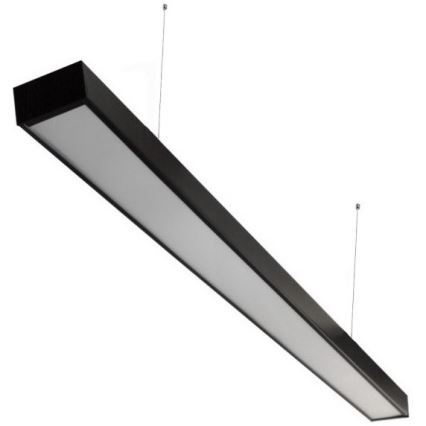 Lámpara de techo LED colgante de superficie CYNIDECO LED/45W/230V 4000K negro