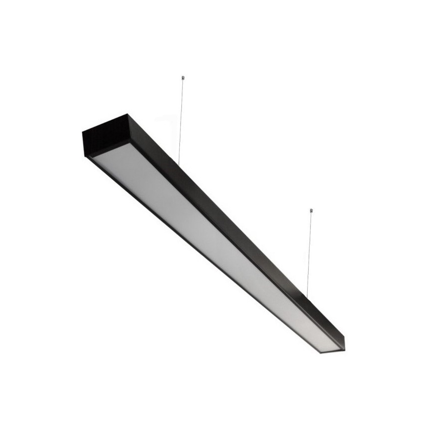 Lámpara de techo LED colgante de superficie CYNIDECO LED/45W/230V 4000K negro