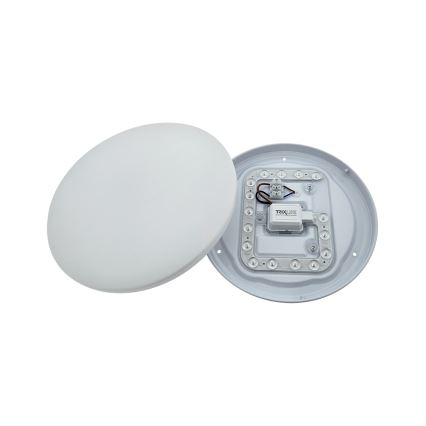 Lámpara de techo LED con sensor de movimiento LENA LED/12W/230V Ø 25,7 cm blanco