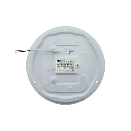 Lámpara de techo LED con sensor de movimiento LENA LED/12W/230V Ø 25,7 cm blanco