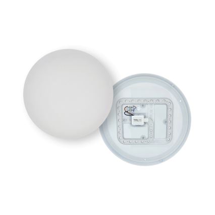 Lámpara de techo LED con sensor de movimiento LENA LED/24W/230V Ø 37,3 cm blanca