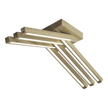 Lámpara de techo LED de superficie LINUS 6xLED/4,5W/230V roble mate