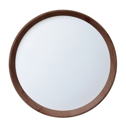 Lámpara de techo LED FOREST LED/24W/230V, Ø 39 cm, marrón