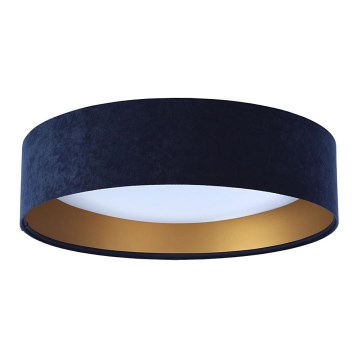 Lámpara de techo LED GALAXY 1xLED/24W/230V Ø 44 cm azul/dorado