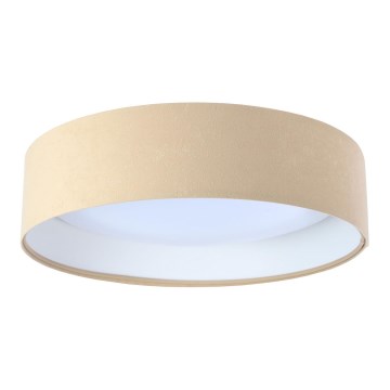Lámpara de techo LED GALAXY 1xLED/24W/230V Ø 44 cm beige/blanco