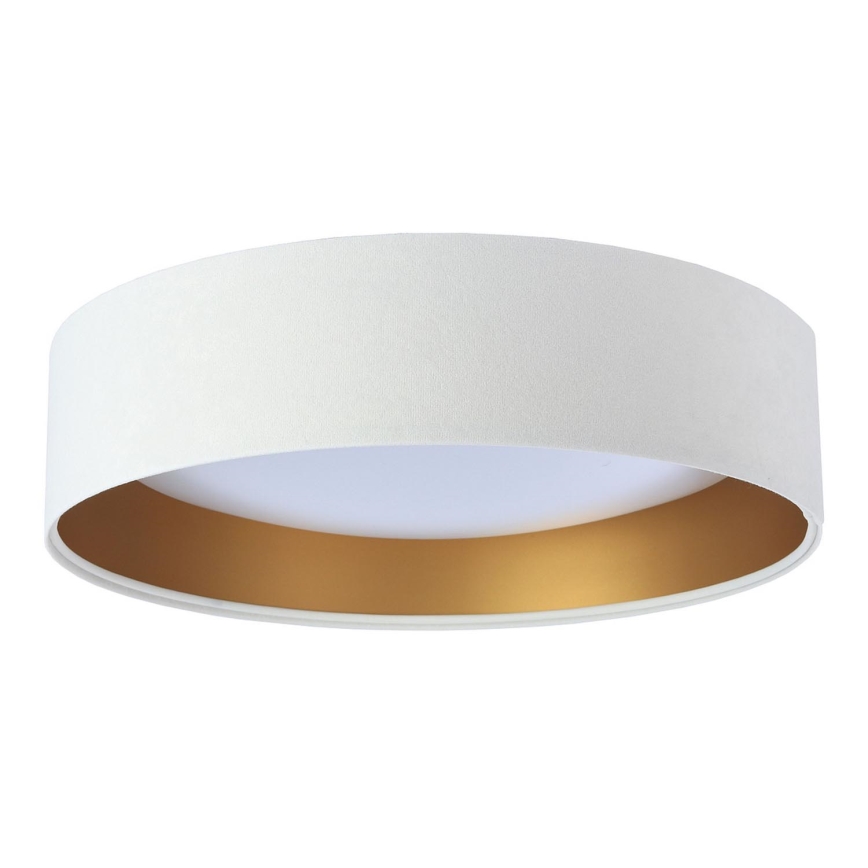 Lámpara de techo LED GALAXY 1xLED/24W/230V Ø 44 cm blanco/dorado