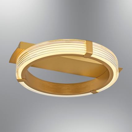 Lámpara de techo LED JESI LED/2W/230V 3000K dorada