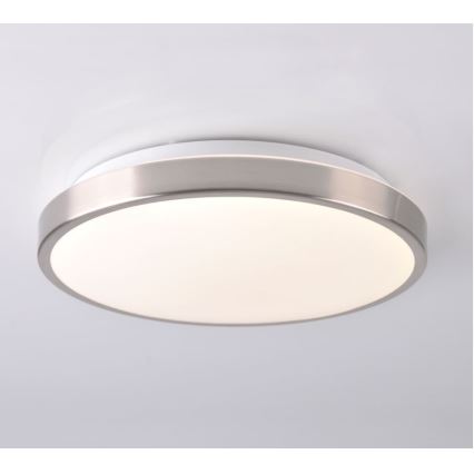 Lámpara de techo LED KERN LED/15W/230V níquel