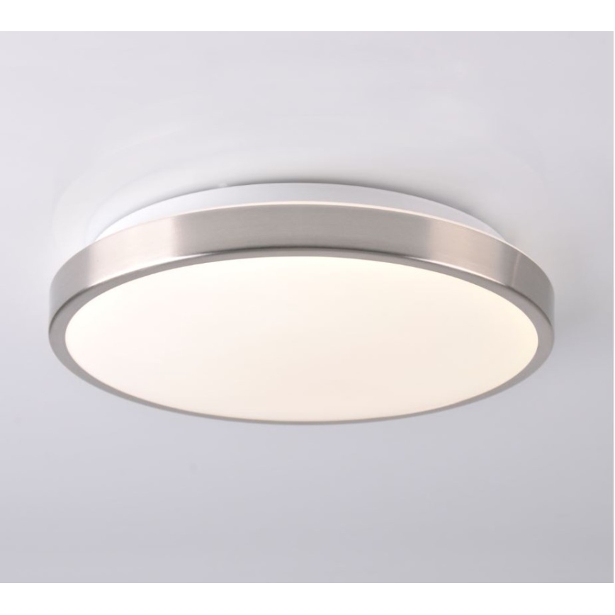 Lámpara de techo LED KERN LED/15W/230V níquel