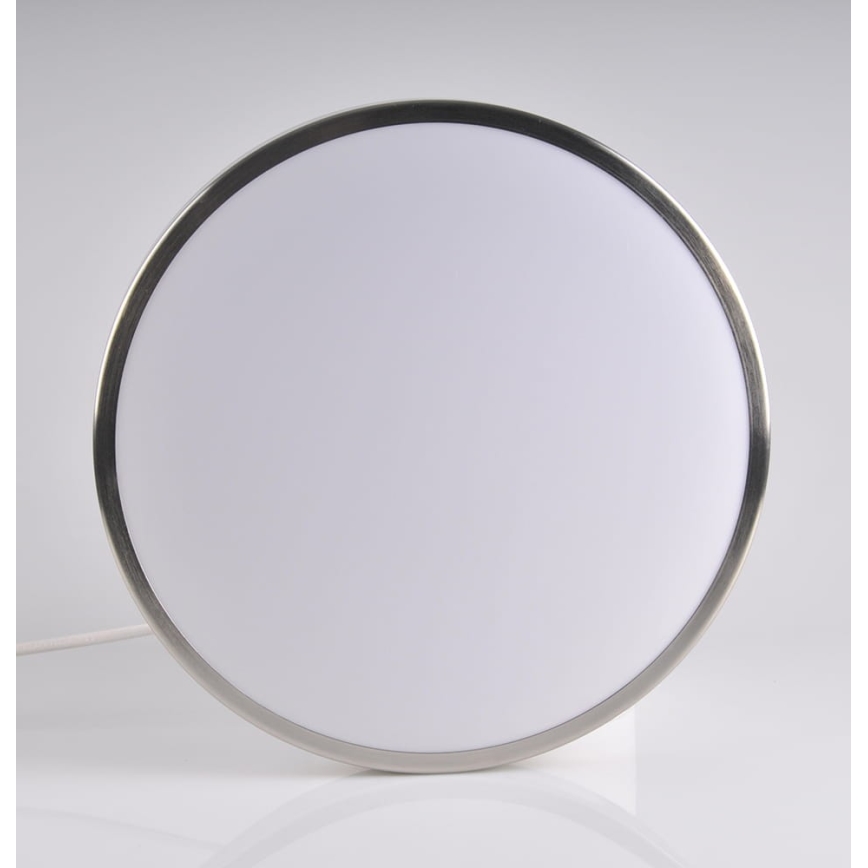 Lámpara de techo LED KERN LED/15W/230V níquel