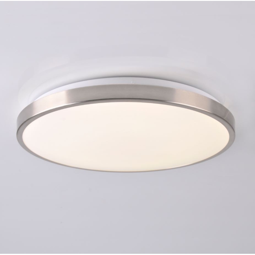 Lámpara de techo LED KERN LED/24W/230V níquel