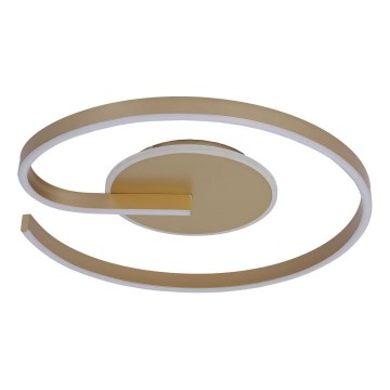 Lámpara de techo LED LORENZO LED/22W/230V Ø 50 cm, dorada