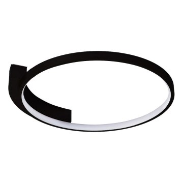 Lámpara de techo LED LUNA LED/18W/230V Ø 42,5 cm negra