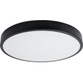 Lámpara de techo LED ONYX LED/48W/230V Ø 60 cm negra