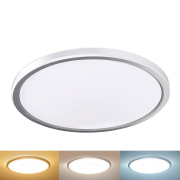 Lámpara de techo LED para baño ACATE LED/24W/230V 3000/4000/6000K Ø 29,3 cm IP54