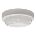 Lámpara de techo LED para exterior, 8 W, 230 V, 4200 K, Ø 14 cm, IP64, blanca