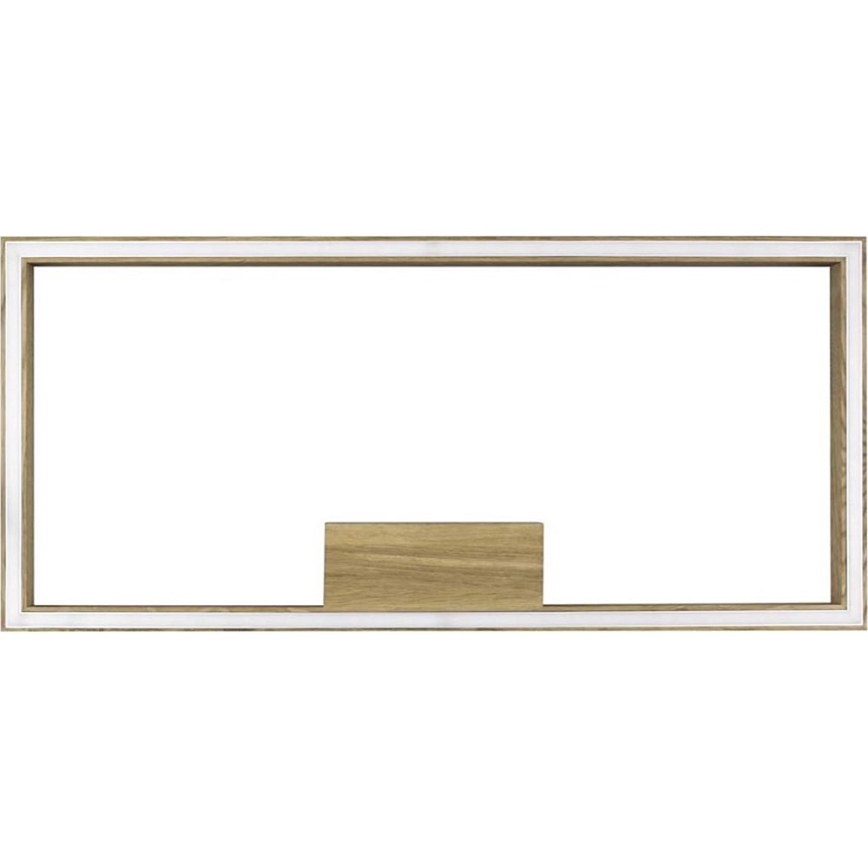 Lámpara de techo LED RAMME LED/34W/230V roble mate