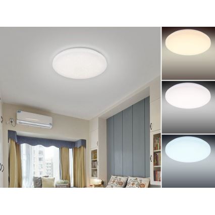 Lámpara de techo LED regulable LED/150W/230V + mando a distancia