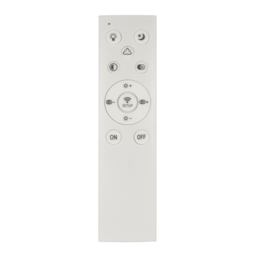 Lámpara de techo LED regulable LED/168W/230V + mando a distancia