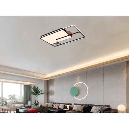Lámpara de techo LED regulable 280W/230V 3000-6500K + mando a distancia