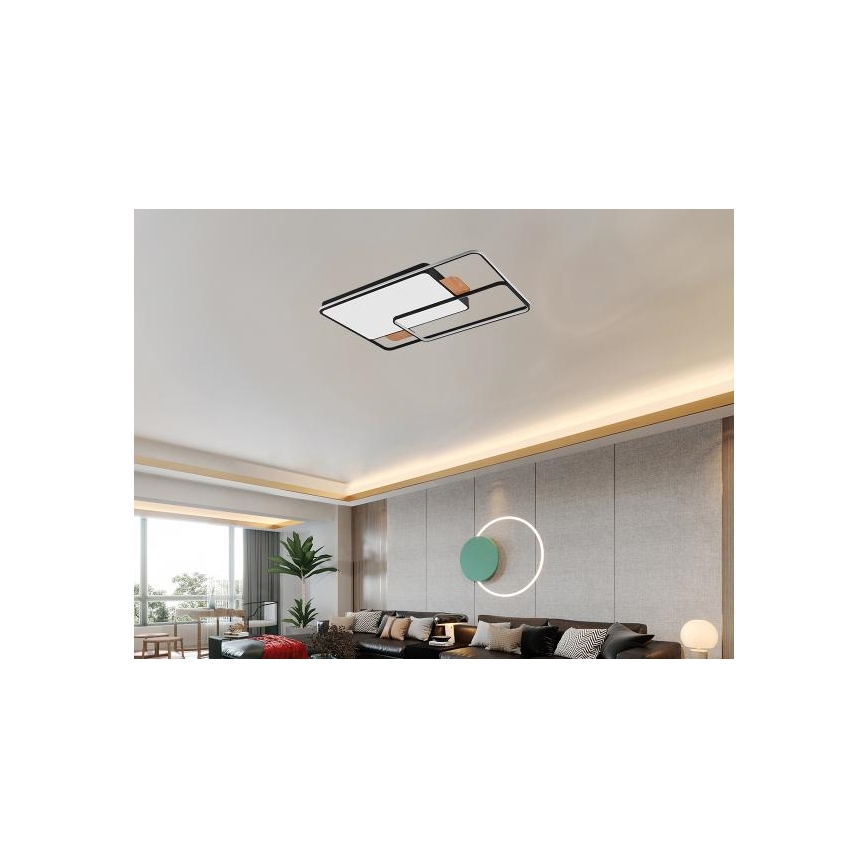 Lámpara de techo LED regulable 280W/230V 3000-6500K + mando a distancia