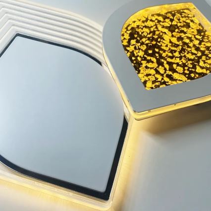 Lámpara de techo LED regulable LED/95W/230V 3000-6500K + mando a distancia