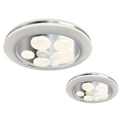 Lámpara de techo LED regulable BUBBLES LED/48W/230V + mando a distancia