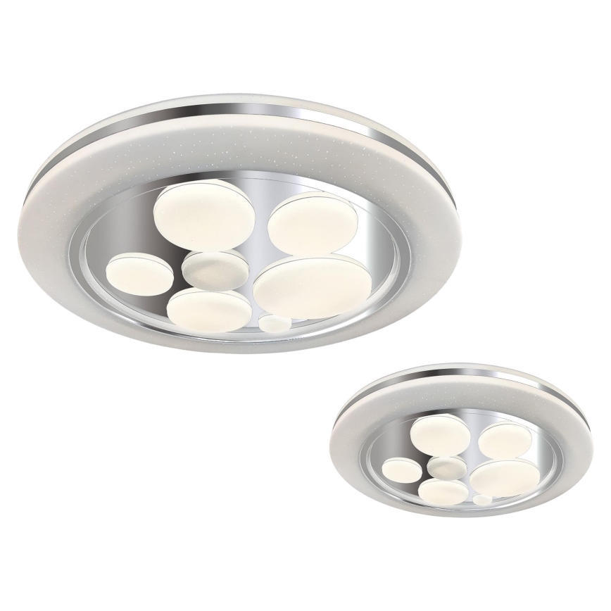 Lámpara de techo LED regulable BUBBLES LED/48W/230V + mando a distancia