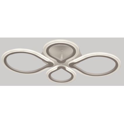 Lámpara de techo LED regulable TRIESTE LED/52W/230V + mando a distancia