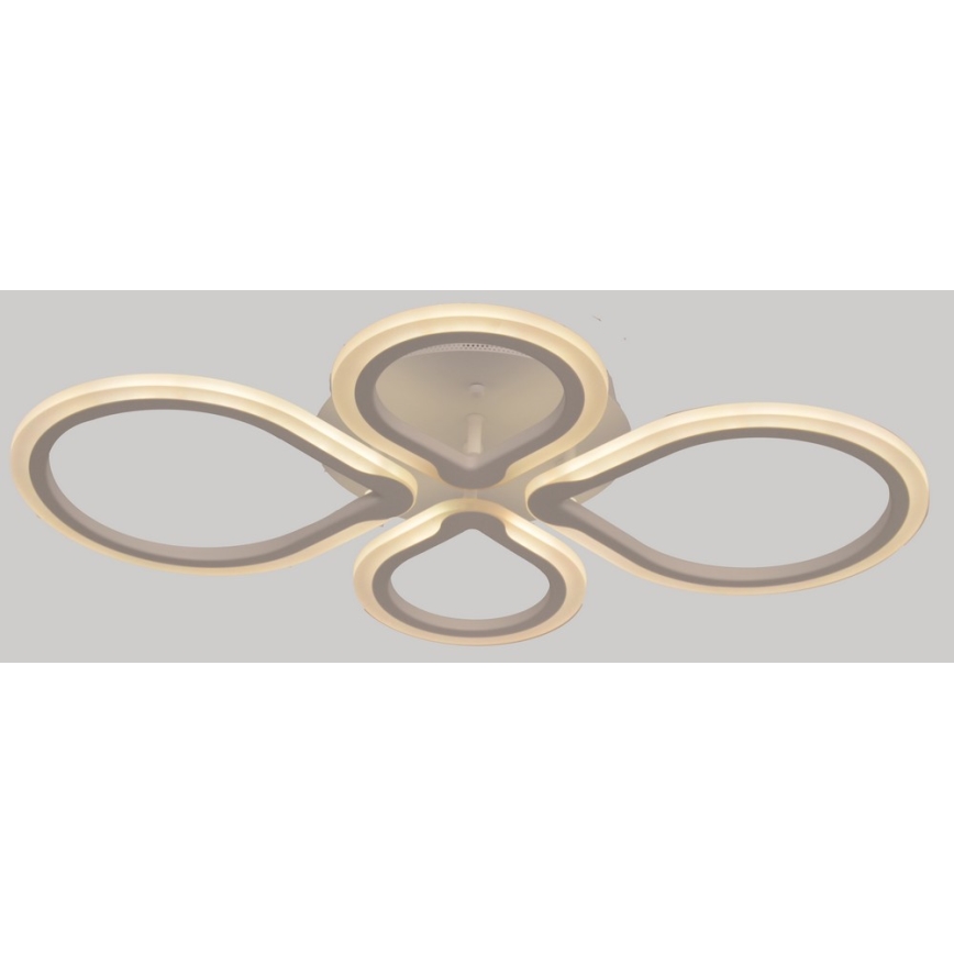 Lámpara de techo LED regulable TRIESTE LED/52W/230V + mando a distancia