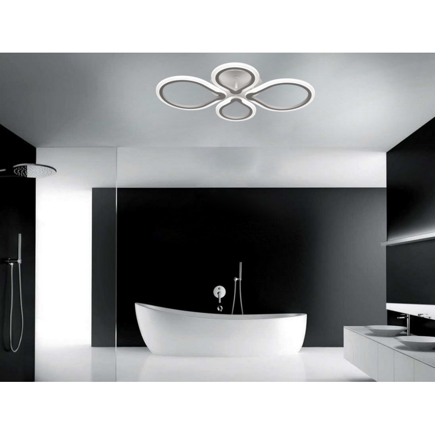 Lámpara de techo LED regulable TRIESTE LED/52W/230V + mando a distancia