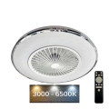 Lámpara de techo LED regulable con ventilador OPAL LED/72W/230V 3000-6500K + mando a distancia