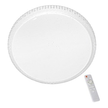 Lámpara de techo LED regulable CRUZ con mando a distancia LED/66W/230V 3300lm