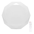 Lámpara de techo LED regulable DIAMANT LED/50W/230V + mando a distancia