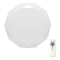 Lámpara de techo LED regulable DIAMANT LED/80W/230V + mando a distancia