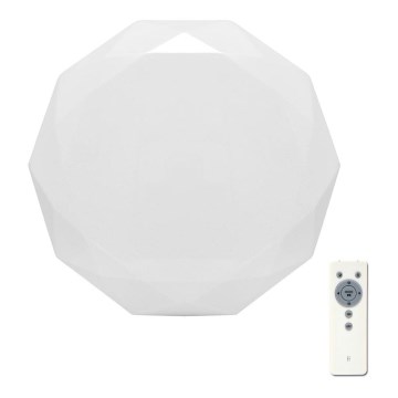 Lámpara de techo LED regulable DIAMANT LED/80W/230V + mando a distancia