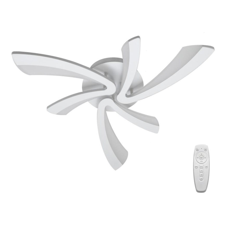 Lámpara de techo LED regulable FLORANCE 2xLED/30W/230V con mando a distancia