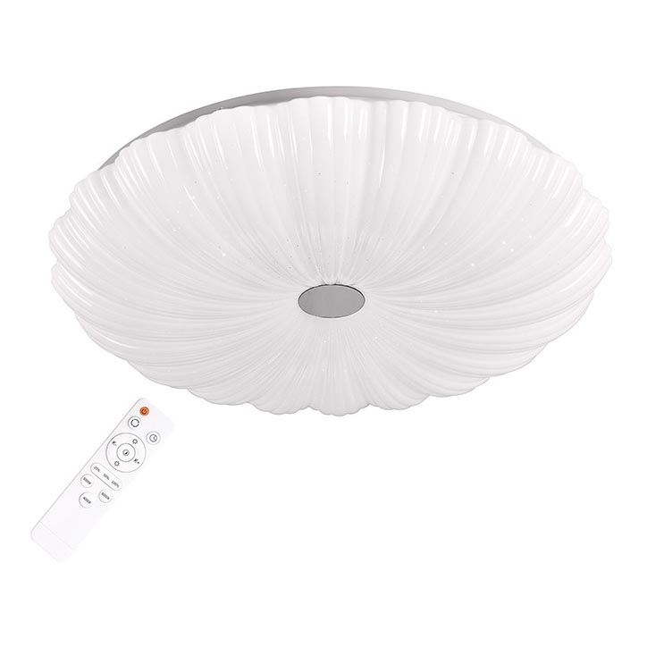 Lámpara de techo LED regulable FLOWER LED/36W/230V + mando a distancia