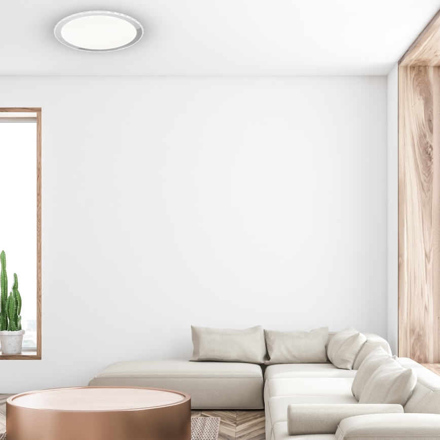 Lámpara de techo LED regulable LAYLA con mando a distancia LED/66W/230V