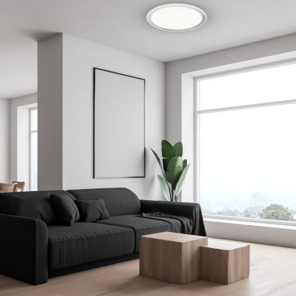 Lámpara de techo LED regulable LAYLA con mando a distancia LED/66W/230V