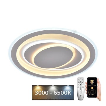 Lámpara de techo LED regulable LED/100W/230V 3000-6500K + mando a distancia
