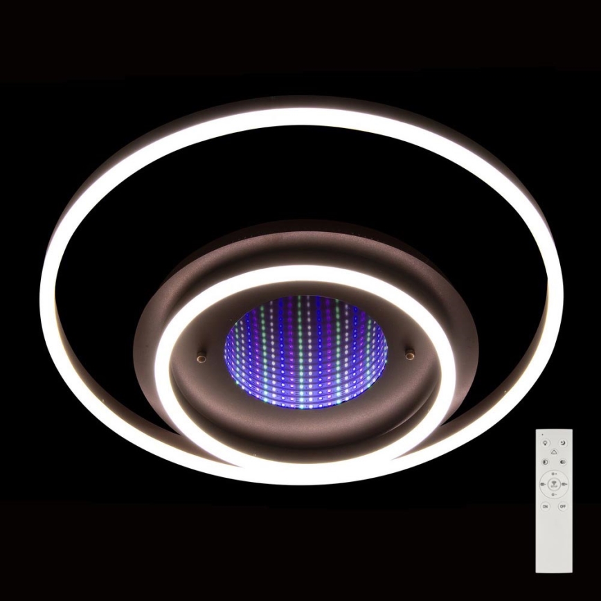 Lámpara de techo LED regulable LED/100W/230V + mando a distancia