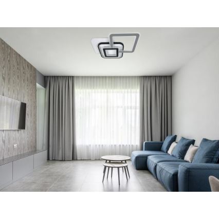 Lámpara de techo LED regulable LED/105W/230V 3000-6500K + mando a distancia